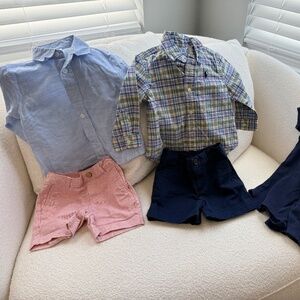 3 Baby Outfits - Size 12M - Ralph Lauren & Edgehill